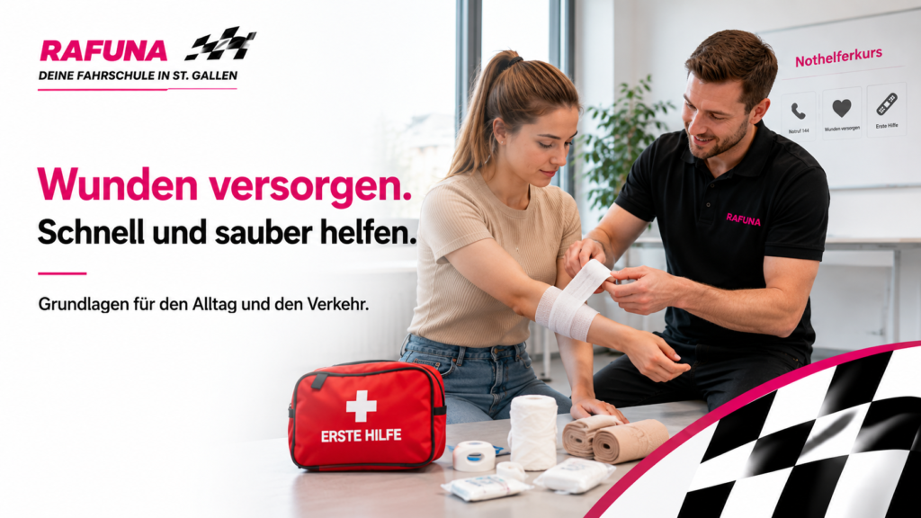 Nothelferkurs buchen: Worauf du in St.Gallen achten musst