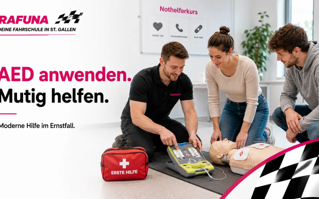 Nothelferkurs Inhalte: Was du in St.Gallen lernst