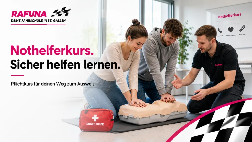 Unfallstelle absichern: Dein Guide für St.Gallen (Stand 2026)