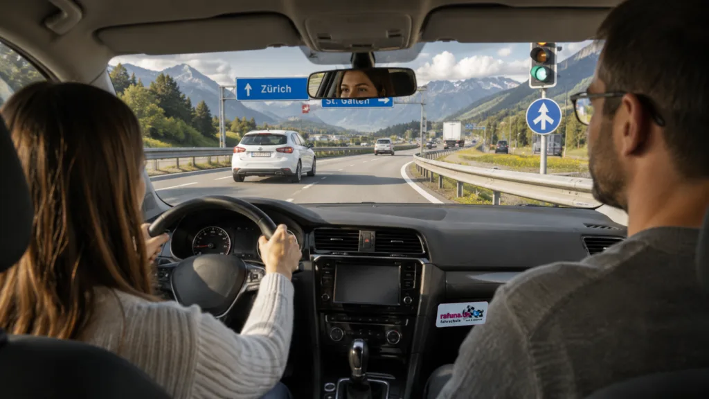 Rettungsgasse bilden: So geht’s richtig auf Schweizer Autobahnen