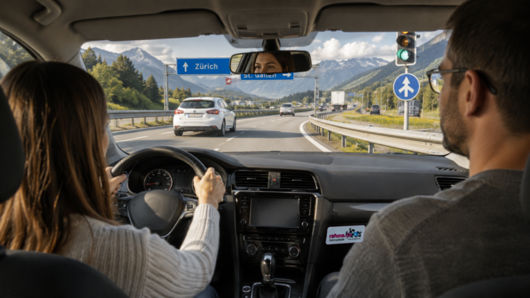 Rettungsgasse bilden: So geht’s richtig auf Schweizer Autobahnen