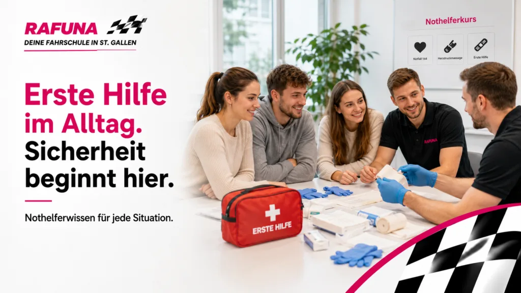 Nothelferkurs Familie: Gemeinsam sicher zum Lernfahrausweis