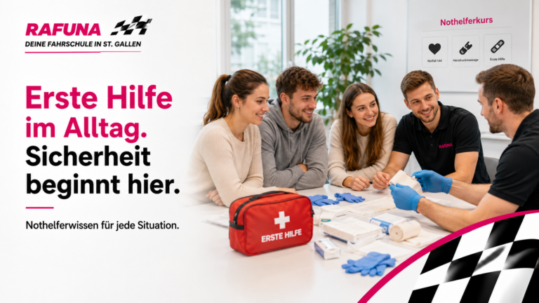 Nothelferkurs Familie: Gemeinsam sicher zum Lernfahrausweis